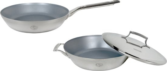 Saveur Selects - Voyage Series - Pannenset - Hapjespan - Koekenpan - Triply RVS